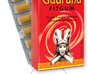 Guarana Fitgum aktiviert und stimuliert!